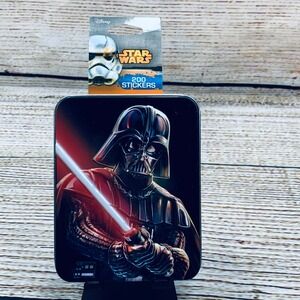 Disney Star Wars Stickers‎ Darth Vader Stormtrooper 200 Count Tin